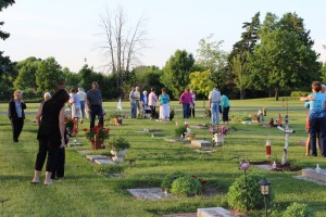 St. Michael's Cemetery Prayer Service 2015 178
